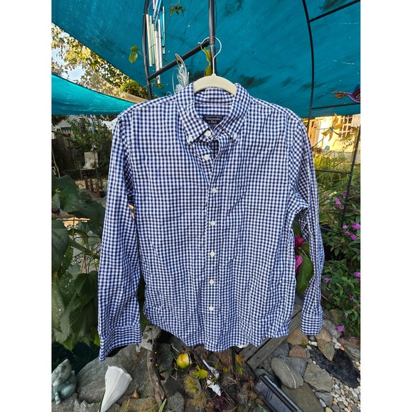 Abercrombie & Fitch Other - Abercrombie & Fitch Mens Blue Gingham‎ Check Button Down Shirt